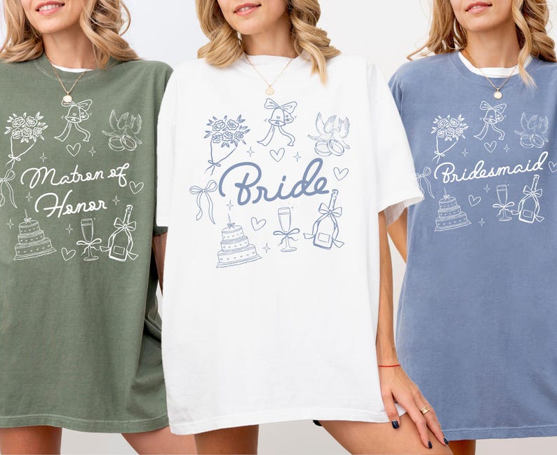 Coquette Bachelorette PNG、ブライダルパーティーデザイン（デジタルダウンロード） 画像 1