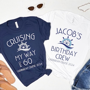 Croisière d'anniversaire PNG, équipage de croisière d'anniversaire, sublimation d'anniversaire personnalisée, groupe d'anniversaire, fête d'anniversaire de croisière, 50e anniversaire, 60e anniversaire