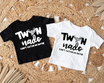 Twins PNG, Twin Nado PNG, Can&#39;t Catch Us Both, Funny Twin Sublimation, Twin Shirt, Twins Birthday, Twin Squad, Twin Outfits, Matching Shirts