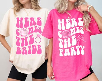 Retro Disco Bachelorette PNG, Bridal Party (Digital Download)