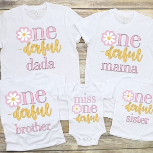 Daisy Erster Geburtstag PNG, Daisy Geburtstag Shirts, kleine Fräulein ONEderful, Daisy Themed Party, Daisy 1st Birthday, Mädchenparty, Cake Smash