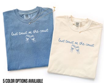 Last Toast On The Coast Bachelorette PNG, Beach Bach Party Shirt Design (Digital Download)