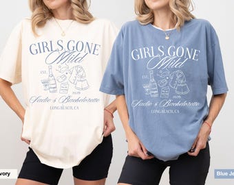 Girls Gone Mild PNG, Bachelorette Party Design (Digital Download)