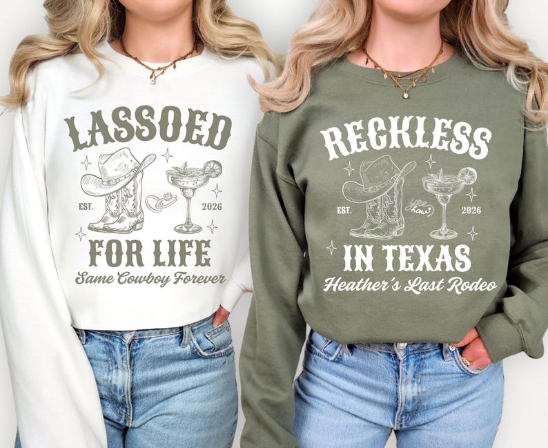 Texas Bachelorette PNG, sista Rodeo Cowgirl Bach Party Design, Western Bridal (digital nedladdning) bild 3