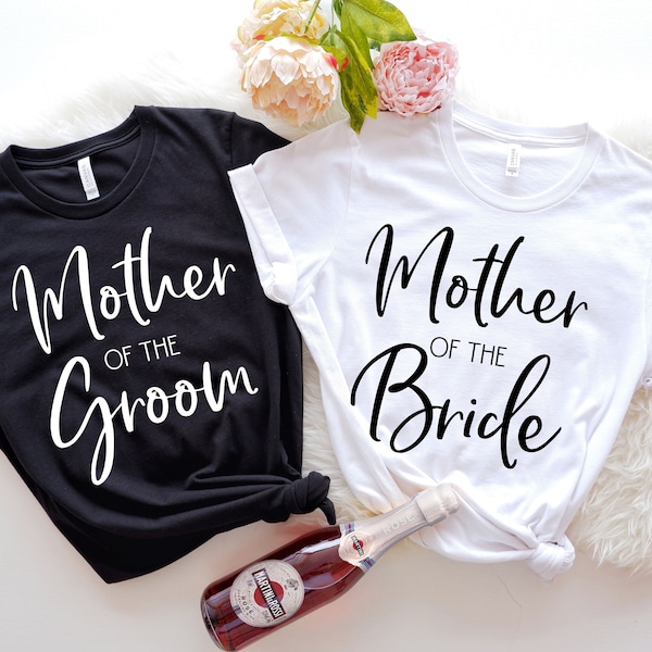 Mother of the Bride PNG, Mother of the Groom PNG, Bridal Party Gift, Bachelorette Party, Bridal Wedding Party Shirt, Wedding Gift Tee