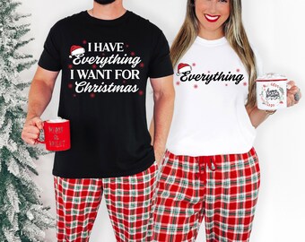 Christmas Couples Matching Shirt PNG Bundle (Digital Download)