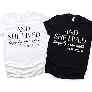 Divorced PNG, Divorce PNG, Divorce Party, And She Lived Happily Ever After, Newly Divorced, Breakup Gift, Divorced Gifts, Divorced AF,
