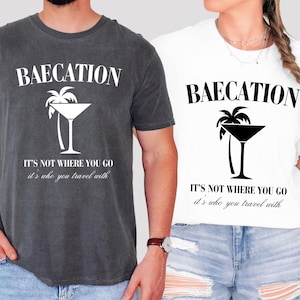 Baeation PNG, Paare Reise, Baeation Paare Reise, Urlaub png, Passende Paare Urlaub Shirts png, Für Sie und Ihn, Baeation Mode
