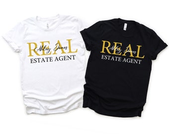 Custom Real Estate Agent PNG, Realtor Tee Design (Digital Download)