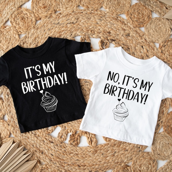 Twins Birthday PNG, It's My Birthday, Twins Birthday Gift, Birthday Girl Boy Party, Birthday PNG, Matching shirts, Twin Birthday Shirt