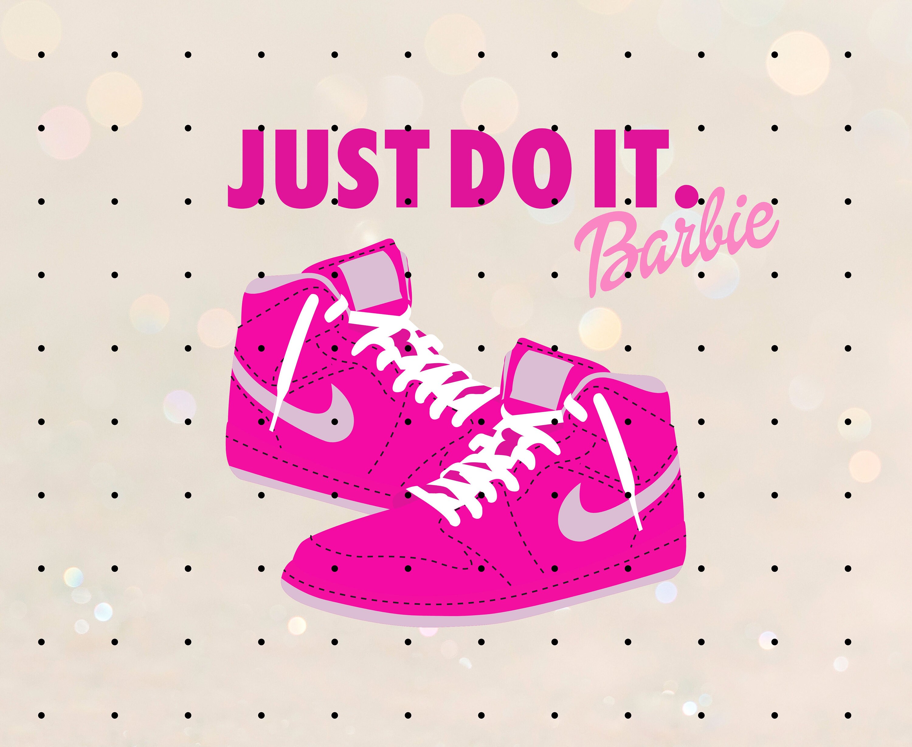 Nike Just Do It Pink Wallpaper