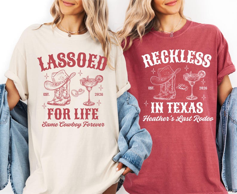 Texas Bachelorette PNG, sista Rodeo Cowgirl Bach Party Design, Western Bridal (digital nedladdning) bild 4