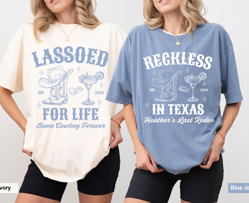 Texas Bachelorette PNG, sista Rodeo Cowgirl Bach Party Design, Western Bridal (digital nedladdning) bild 2