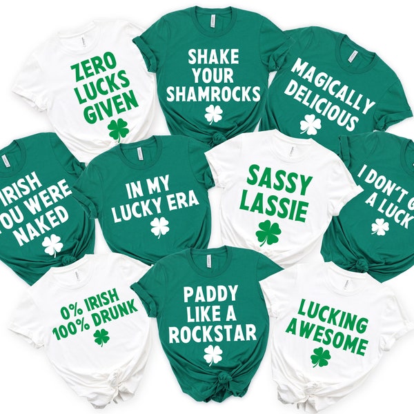 Funny St Patricks Day PNG, Matching St Patricks Day Shirts, Group Work Shirts, Drinking Irish Shirts, Lucky Shamrock PNG, Pattys Pub Crawl