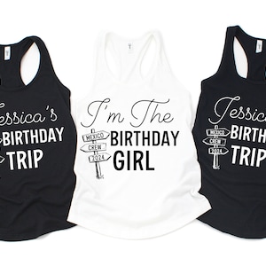 Geburtstagsreise benutzerdefinierte PNG, Geburtstag Squad Reise, Mädchen Reise PNG, personalisierte Geburtstags-T-Shirts, Mädchen Urlaub, Geburtstagsgeschenk, Reisen