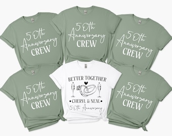 Anniversary Crew PNG, Custom Keepsake, Better Together (Digital Download)