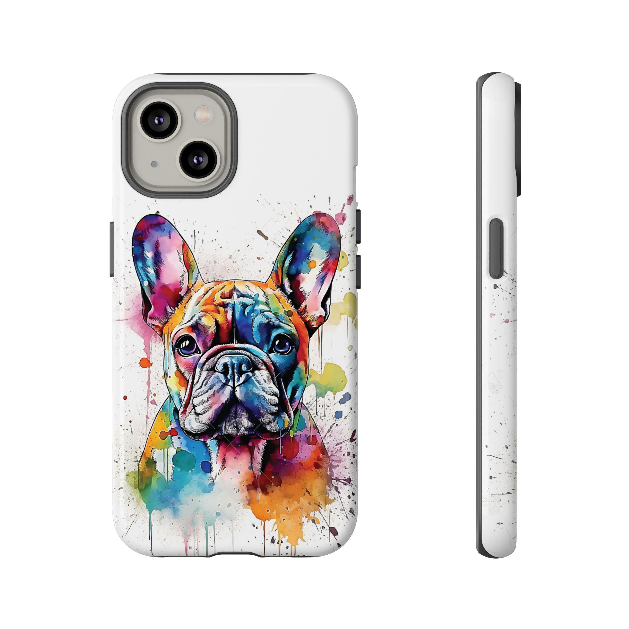 Society6 iPhone4/4S,5用 FRENCH BULLDOG BOSS French Bulldog iPhone Tough Case, Frenchie, iPhone 16, 15