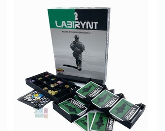 Labyrinth: War on terror 2001 -?  Board Game -  Insert 3d print