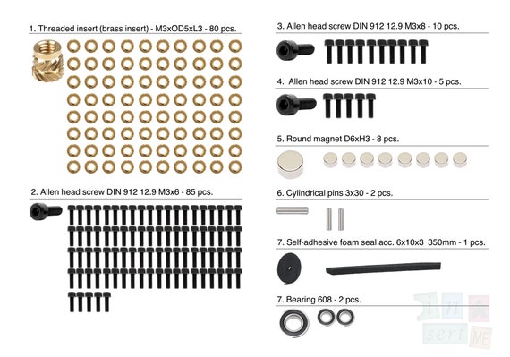 Bambu Lab P1P Enclosure ARC Acrylic (plexiglass) Panels and