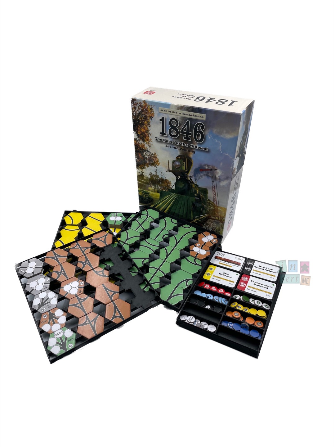 1846 Board Game - Insert 3d Print - Etsy