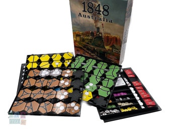 1848 Australia Board Game -  Insert 3d print