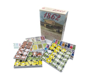 1862 Board Game -  Insert 3d print
