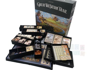 Great Western Trail (2nd edition) + expansion Rails to The North