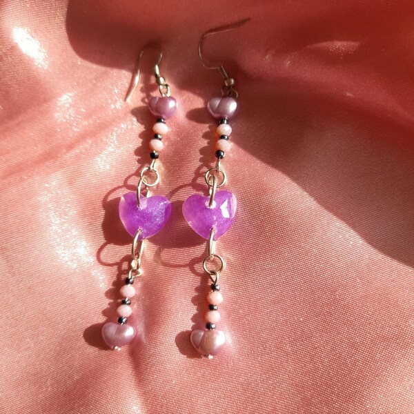 Epoxy Resin Earrings Etsy