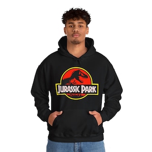 Jurassic Park Unisex Hoodie - Cozy Casual Wear, Perfect for Movie Lovers, Gift for Fans, Outdoor Adventures, Holiday Apparel