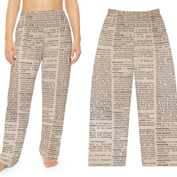 Pajama Pants Etsy