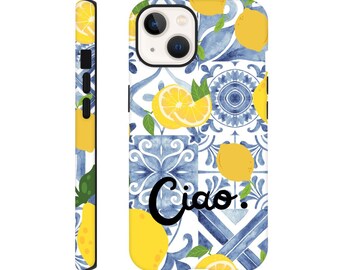 Amalfi-stijl "Ciao" telefoonhoesje | Moeilijk geval