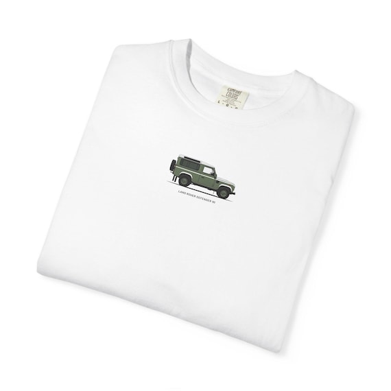 ランドローバー ディフェンダー 90 柄 Tシャツ、オフロード車 Tシャツ 