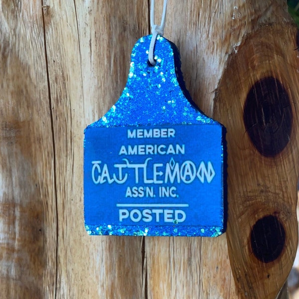 Cattleman Association Sign Ear Tag