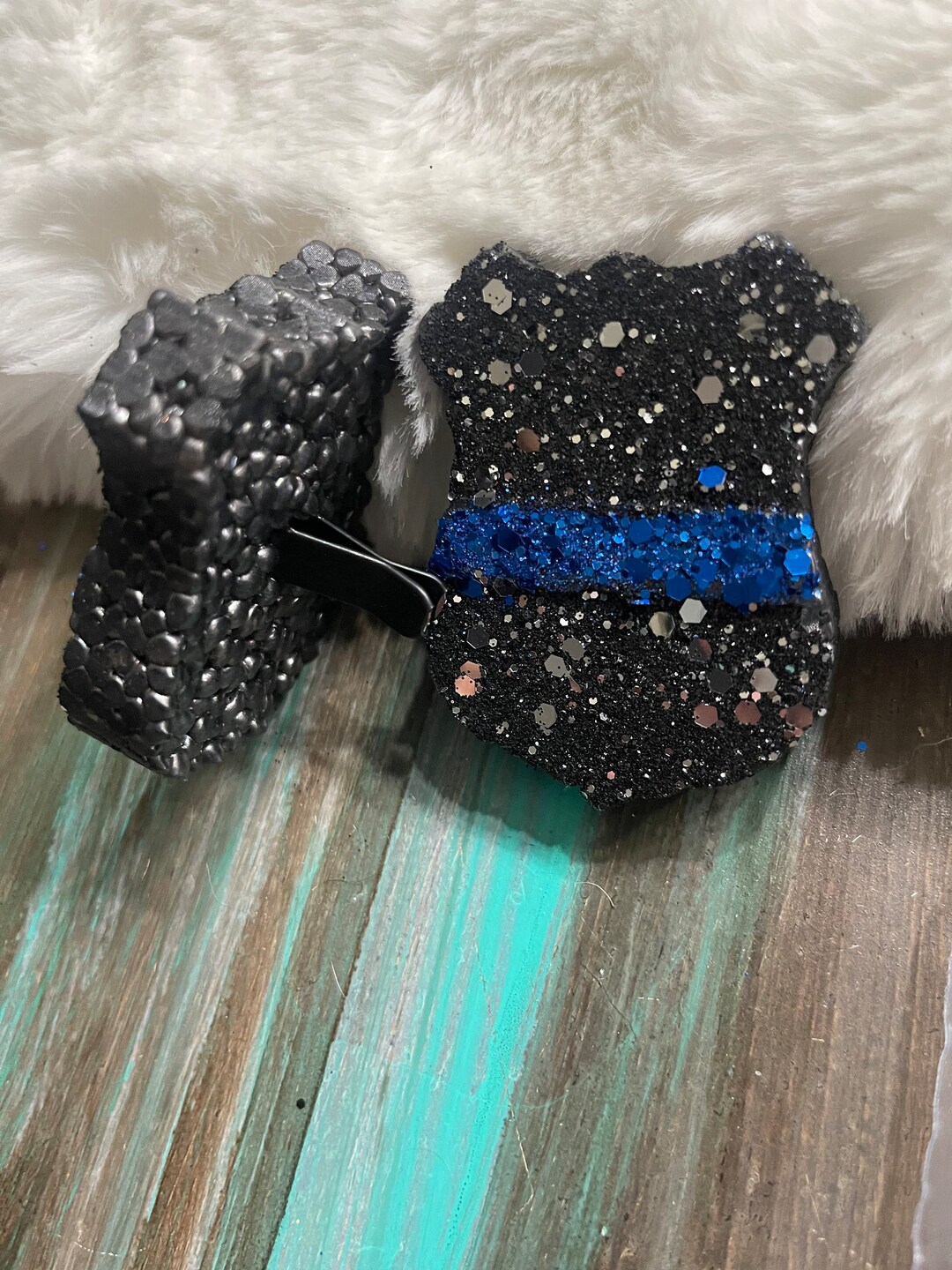 Police Officer Blue Line Vent Clips Freshies Etsy