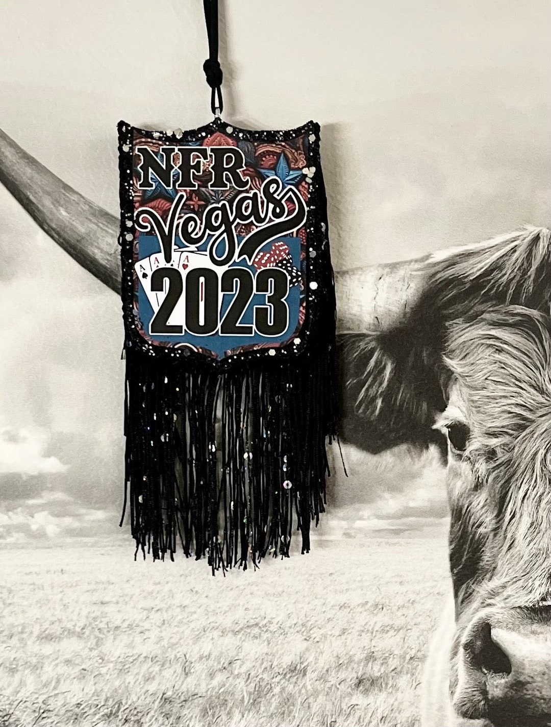 NFR Vegas Back Number Freshie Etsy