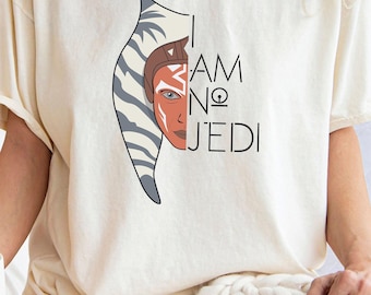 Camiseta Ahsoka Tano de Comfort Colors: No soy Jedi, Star Wars