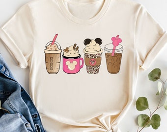 Disney Snacks Coffee T-Shirt, Disney Drink Coffee Shirts, Disney Coffee Shirt, Disneyland Shirt,  Disney Vacation Shirts,