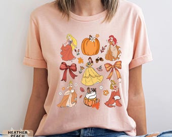 Coquette Pumpkin Princess Tee: Retro Fall Bow Shirt