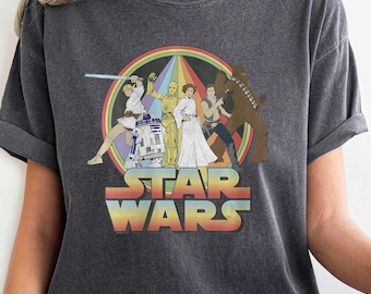 Star Wars Movie Poster T-Shirt: Vintage Fan Gift