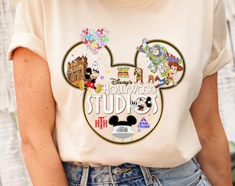 Disney Hollywood Studios Shirt, Disney Trip Shirt,  Cute Family Trip Shirt, Vintage Hollywood Studios Trip Shirt, Custom Disney Trip