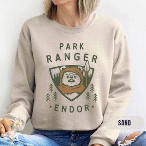Star Wars Ewok Park Ranger Endor Sweatshirt