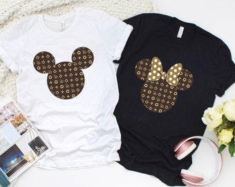 Disney Couple Shirt-Disney Fashion Shirt, Disney Matching Shirts, Disney Group Shirts., Minnie Fashion Tee, Matching Disney Shirts,