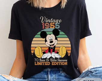 Vintage 1985 Mickey Mouse T-shirt: Limited Edition 40th