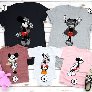 Mickey Mouse Michael Jackson Inspired Dancing Shirt