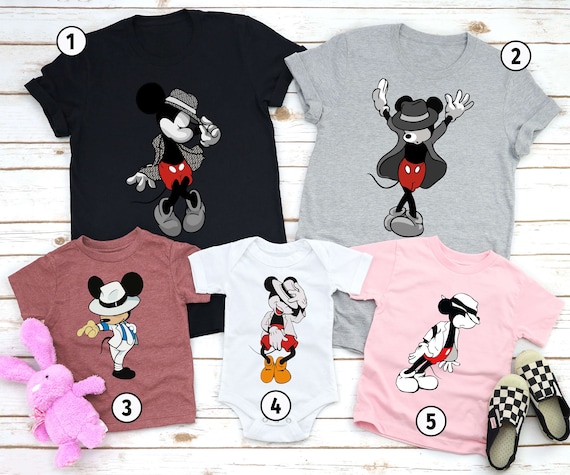 Mickey Mouse Michael Jackson Inspired Dancing Shirt - Etsy