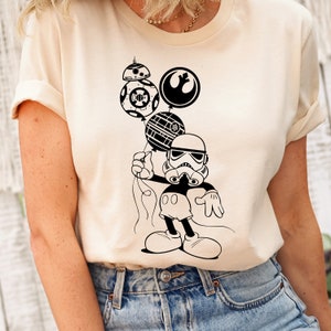 Funny Disney Star Wars Mickey Mouse Stormtrooper Shirt, Mickey Darth Vader Shirt, Disney Family Shirts, Star Wars Tee, Starwars Gift,