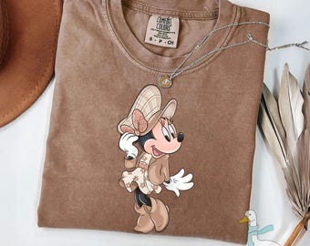 Comfort Colors® Minnie Fashion Tshirt, Cute Minnie T-shirt, Cute Disney Tee, Disney Fashion Shirt, For Women Tee, Minnie Mouse Graphic Tee,