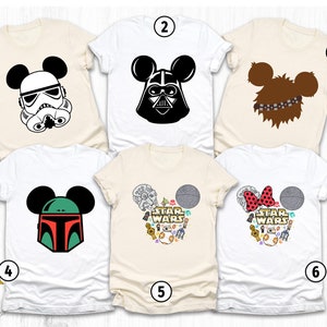 Disney Star Wars T-Shirt, Star Wars Mickey Minnie Tee, Disney Vacation Shirt, Star Wars Matching Shirt, Stormtrooper Shirt,