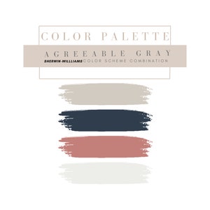 Agreeable Gray Paint Color Scheme Sherwin Williams, Agreeable Gray Paint Color Combinations, Agreeable Gray Coordinating Paint Colors