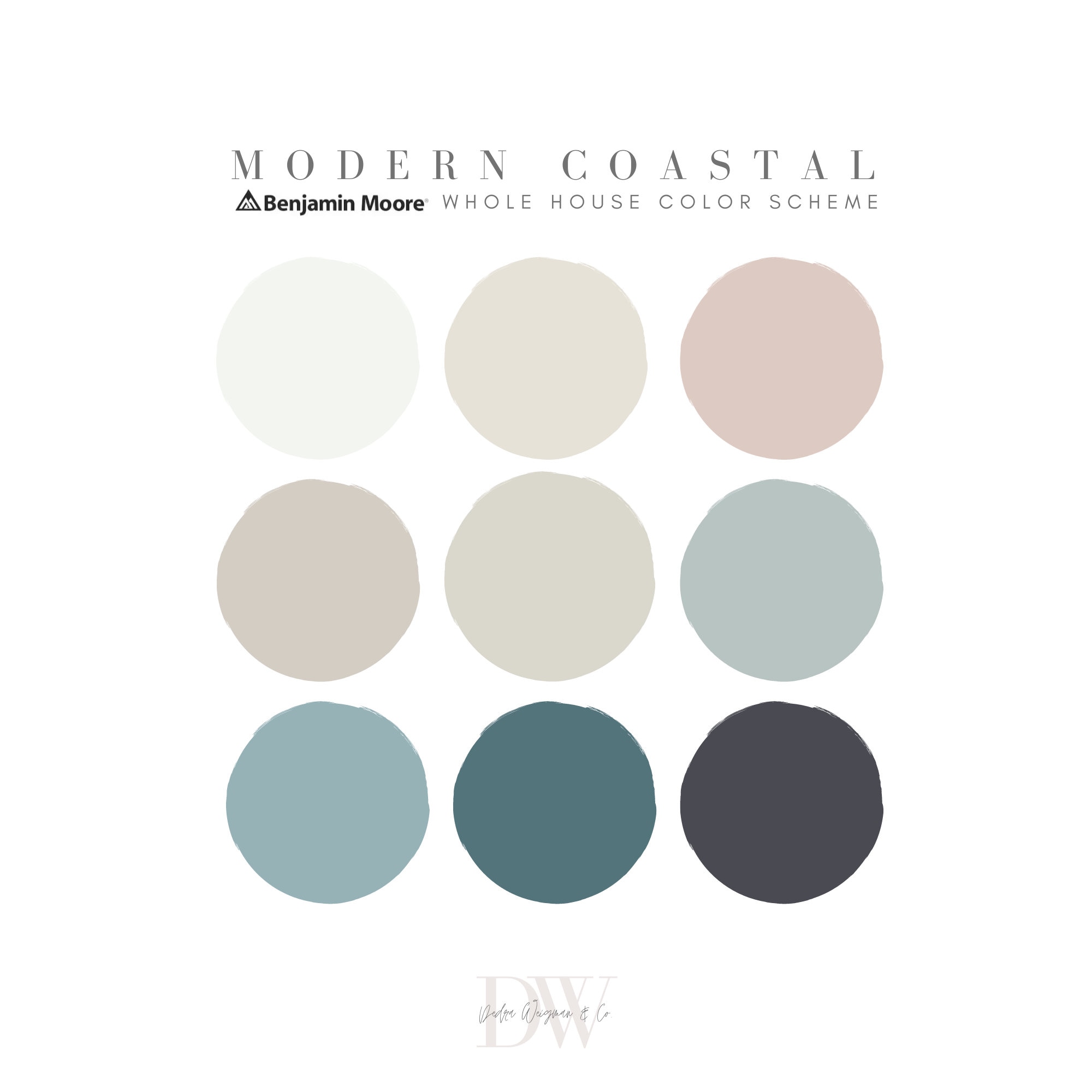 Coastal Neutral Color Palette